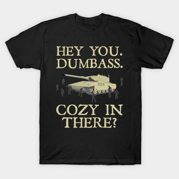 Cozy In There? T-Shirt by myoungncsu